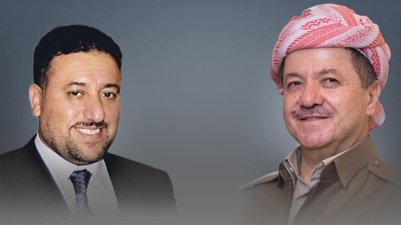 الرئيس بارزاني وخميس الخنجر